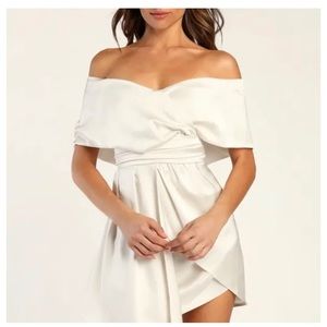 Lulus white dress